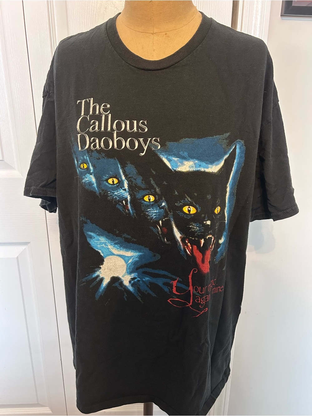 The Callous Daoboys Cat Graphic Shirt - XL